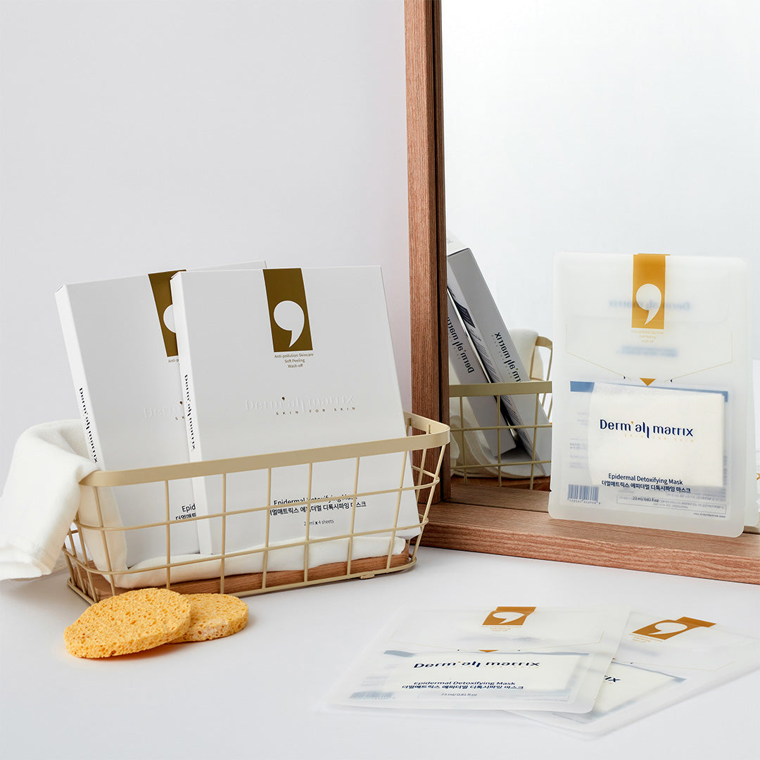 【OUTLET】エピダーマルデトキシファイングマスク(4シートセット箱無特価)